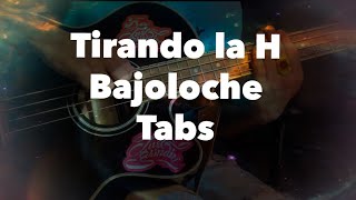 Tirando la HEsteban Gabriel Bajoloche Tutorial Tabs [upl. by Bucky]