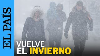 TIEMPO  Nieve y lluvia en gran parte de España con carreteras cortadas y comunidades en alerta [upl. by Eiramrebma]