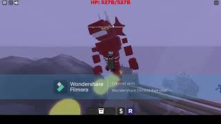 How to kill Crimson Dragoon at 10B levels Roblox Shadovis RPG [upl. by Nesyrb]