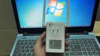 MECO MINI WiFi REPEATER simply setting operation [upl. by Monagan876]