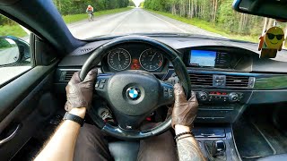 2010 BMW 325i e92  POV TEST DRIVE [upl. by Nosiddam]