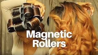 Struggle Roller Set On Natural Hair [upl. by Hcir]