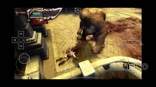 PPSSPP iOS Kratos VS Cíclope GOW Chains Of Olympus [upl. by Fredericka]