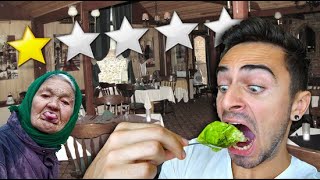 Eating at The Worst Reviewed Restaurant in Eastern Europe [upl. by Oznola661]