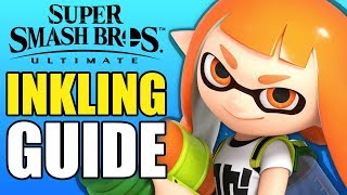 Inkling Complete Guide  Super Smash Bros Ultimate  All You Need To Know [upl. by Marvella]