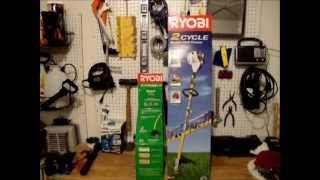 RYOBI SS26 2 Cycle Gas Trimmer with Expand It Review amp Unbox [upl. by Aivek76]