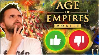 Age of Empires Mobile ⚔  Un BON Jeu de Stratégie Mobile [upl. by Noemis]