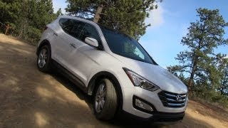 2013 Hyundai Santa Fe Sport AWD on amp offroad Review [upl. by Heiskell]