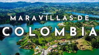 MARAVILLAS DE COLOMBIA Mejores Lugares para Visitar en Colombia [upl. by Mccourt]