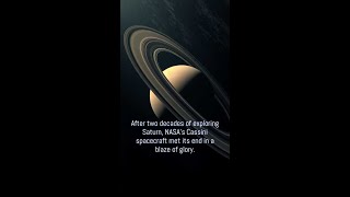 Cassini’s Final Moments A Hero’s Farewell to Saturn [upl. by Annabelle]