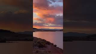 Fishing At Beautiful 11 Mile Reservoir In Lake George Colorado Night Amazing fishing shorts [upl. by Bork]