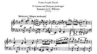 Haydn Keyboard Sonata No 33 in C minor HobXVI20 Olbertz [upl. by Nnahgiel]