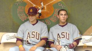 2011 ASU Baseball Commercial quotBarnes wants a new nicknamequot [upl. by Ramahs80]