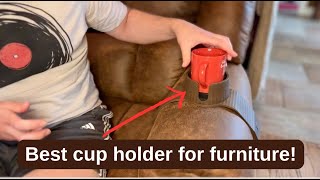 Best cup holder for couch or chair [upl. by Ahsena]