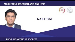 Lecture 20 T Z amp F Test [upl. by Aibsel]