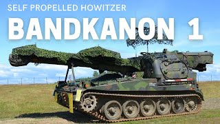 Swedish Bandkanon  World Fastest firing self propelled howitzer [upl. by Yeltneb]