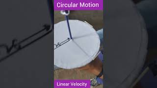 Circular Motion ll angular velocity ll linear velocity ll radial vector ll uniform circular motion [upl. by Lecia782]