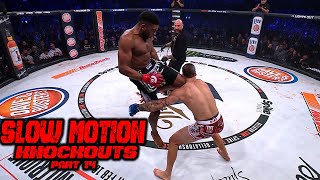 Knockouts MMA in Slow Motion 2023 14 [upl. by Ferriter643]