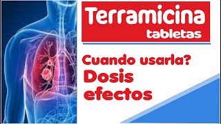 TERRAMICINA para que sirve efectos cuando usarla [upl. by Kallista]