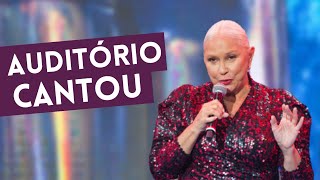 Fafá de Belém canta quotVermelhoquot no Faustão Na Band [upl. by Friend50]