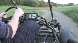 Buggy Bugxter PGO 150  Jura country ride [upl. by Acinorav]