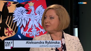 Was passiert gerade in Polen Aleksandra Rybinska 29022016 Fakt ist  Bananenrepublik [upl. by Aicilev911]