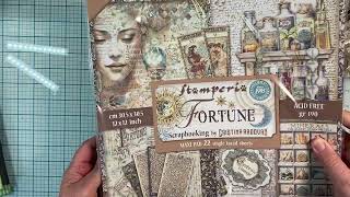 Stamperia Fortune paper collection [upl. by Iolenta]