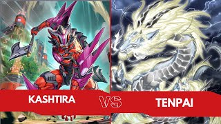 YuGiOh Locals Live Duel Tenpai Dragons VS Kashtira [upl. by Bogie]