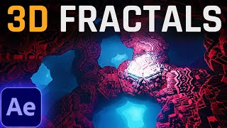 3D FRACTALS in After Effects LaForge Plugin [upl. by Ecirtac]