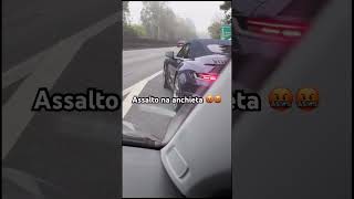 Assalto de moto na anchieta 🤬🤬 saopaulo roubo moto kawasaki shorts viral trending bikers [upl. by Valda]