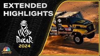 Stage 6 Day 1  2024 Dakar Rally  EXTENDED HIGHLIGHTS  11124  Motorsports on NBC [upl. by Norrv32]