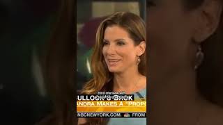 Matt Lauers Creepy Interview with Sandra Bullock [upl. by Eilsil840]