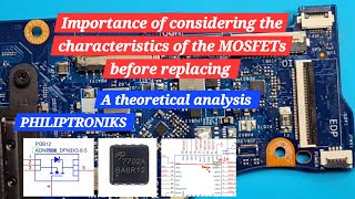 Importance of considering the characteristics of MOSFETs before replacing  A theoretical analysis [upl. by Ullund542]