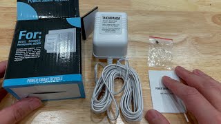 TAICHIPANDA  24V Transformer  C Wire Adapter  For Smart Thermostat and Doorbell  Silent Unboxing [upl. by Abagael242]