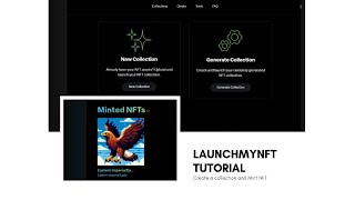 🎨How to Create And Mint NFTs in LESS THAN 4 MINUTES using LaunchMyNFT 🚀🎉🎊🌟 [upl. by Lled389]