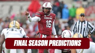 FINAL South Carolina 2024 Season PREDICTIONS [upl. by Hakon622]