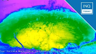 Phivolcs observes weak phreatic eruption over Taal Volcano  INQToday [upl. by Sullivan478]