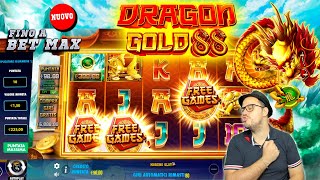 MORENO SLOT ONLINE 🔴  Provo la Nuova DRAGON GOLD 88 🐉🏮🎰 fino a BET MAX 🤑 [upl. by Earley529]