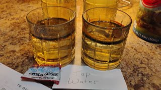 Water Tests 1a  Water Electrolyzer Exposes Heavy Metal  Carcinogens amp More In All Water [upl. by Enneicul811]