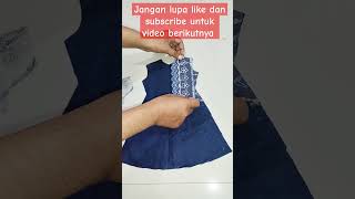 Desain Bajujubah 06 sewing tutorialjahit tailor fashion shortviral shortssewing [upl. by Curcio]