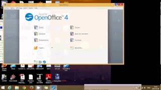 Windows 81 How to install free office suite open office [upl. by Laon]