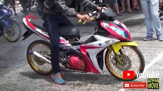 PART39 Y15zr Std Body Drag Racing Kubang Menerong Apr 2018 [upl. by Ardried]