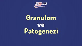 Doç Dr Emrah KABATAŞ hocamızın muhteşem anlatımıyla GRANULOM ve PATOGENEZİ [upl. by Helbon]