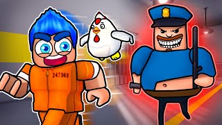 Can I Escape This SCARY OBBY In BARRYS PRISON Run  Roblox Barry Prison Run FULL GAME Easy Mode [upl. by Arac]