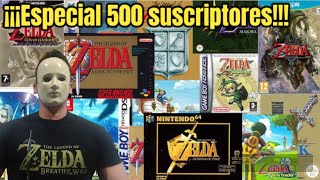 Mi colección de Zelda  ¡¡¡Especial 500 suscriptores [upl. by Nahgaem]