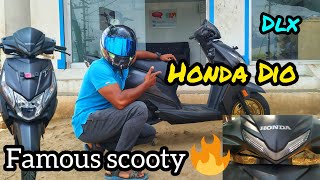 2023 New Honda Dio dlx Bs6 Review in Tamil  Honda Dio  110cc Scooty 🔥 [upl. by Oninrutas]