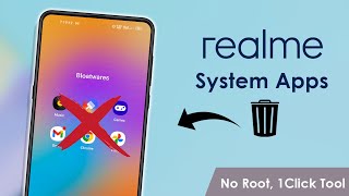 Uninstalll Bloatwares from Realme UI 30 No Root Just 1 click [upl. by Crista]