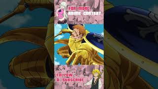 Escanor vs Estarossa nanatsunotaizai sevendeadlysins animeedits anime animeshorts [upl. by Hannah]