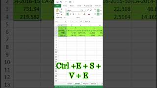 Transpose Shortcuts in Excel [upl. by Maisie]