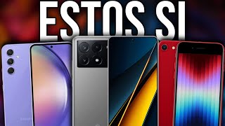 TOP 4 MEJORES TELÉFONOS CELULARES de GAMA MEDIA CALIDAD PRECIO para COMPRAR en 2024 [upl. by Kuehnel454]